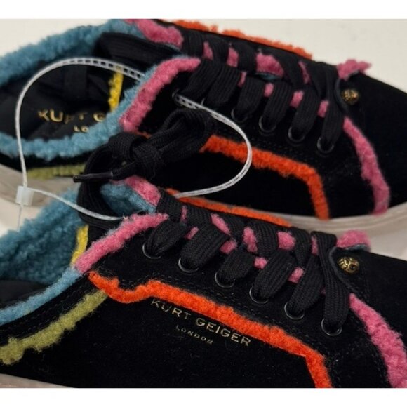 Kurt Geiger London 7.5 (38) Women’s Kensington Cupsole Mule Sneaker Black - Picture 8 of 13